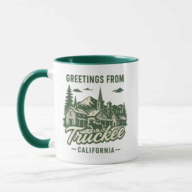 Caminhão, Caneca de viagem CA (Esquerda)