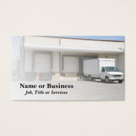 caminhão com cais de descarga