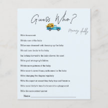 Caminhão de Aquarela com Jogo de Adivinhação Quem 