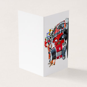 Caminhão de bombeiros de Natal de desenho animado