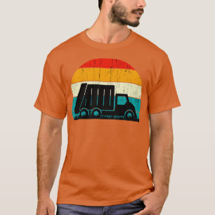 Caminhão de Lixo Camisa Reciclagem Lixo Caminhão d