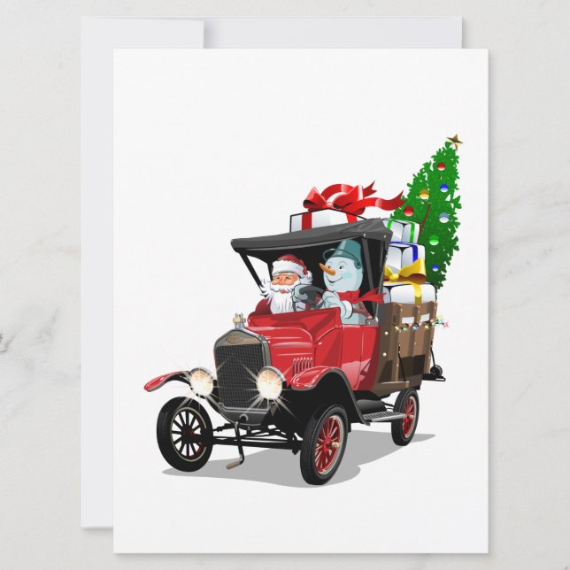 Caminhão de Natal da Cartoon (Frente)