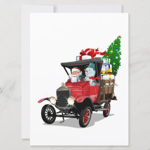 Caminhão de Natal da Cartoon