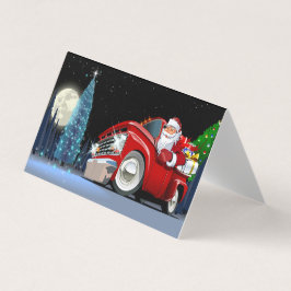 Caminhão de Natal de desenho animado