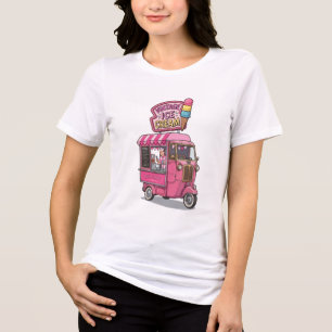 Caminhão de Sorvete Soft Serve Vintage