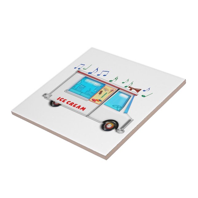 Caminhão do sorvete com música (Lateral)
