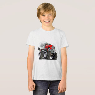 Caminhão monstro de desenho animado