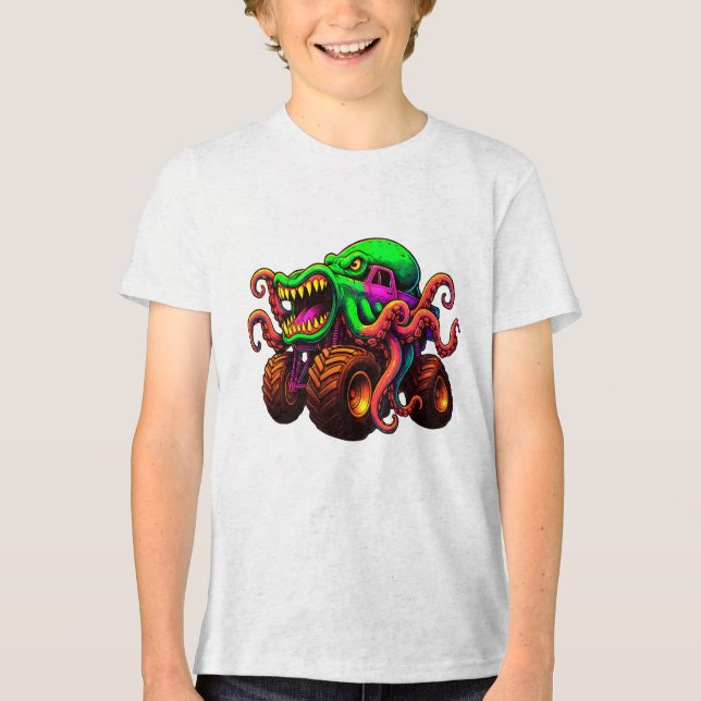 Caminhão Monstro Polvo  (Frente)