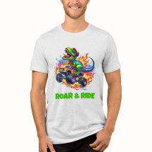 Caminhão Monstro T.Rex | Design de Desenho Animado