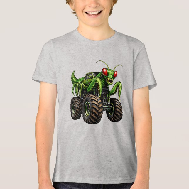 Caminhão Monstro Todo-o-Terreno Estilo Louva-a-Deu (Frente)