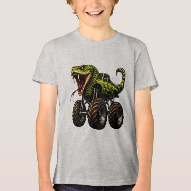 Caminhão Monstro Víbora Venenosa (Frente)