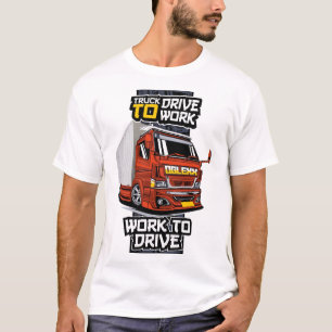 caminhão para camiseta viva