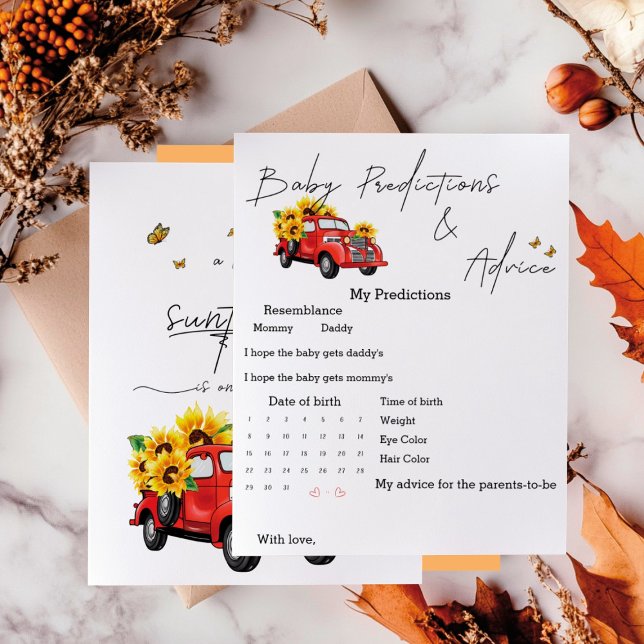 Caminhão Vintage com Predição de Girassóis (Criador carregado)