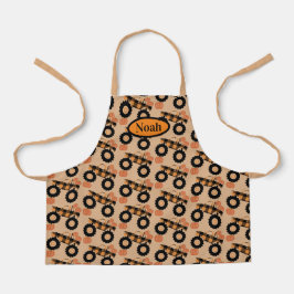 Caminhão xadrez E Bompkins Impressão Apron