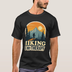Caminhar é Minha Terapia Design de Camiseta Vintag