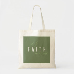 caminhar pela fé não pela vista Totes & Bolsas