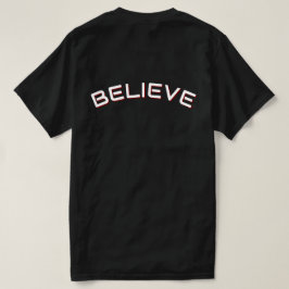 Caminhe Citação Inspiradora Camiseta Preta Masculi