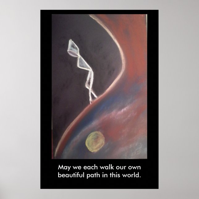 Caminhe pela poster (Frente)