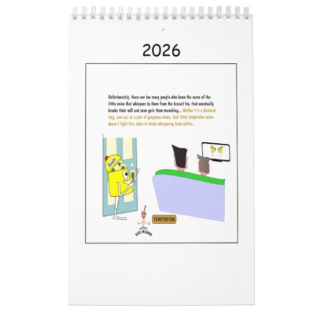 Caminho cômico para um calendário de verdade (Capa)