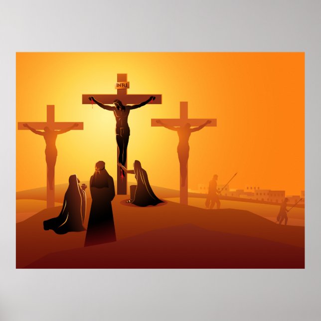 Caminho da Poster da estação de 12 cruzado (Frente)