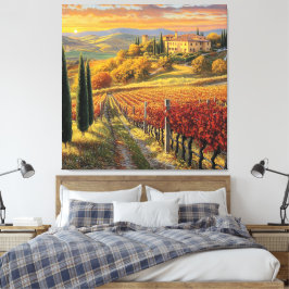 Caminho da Vinha Dourada – Tuscany Premium Canvas