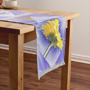 Caminho De Mesa Grande Amarelo e azul