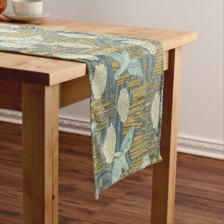 Caminho De Mesa Grande Art Nouveau Long Mesa Runner