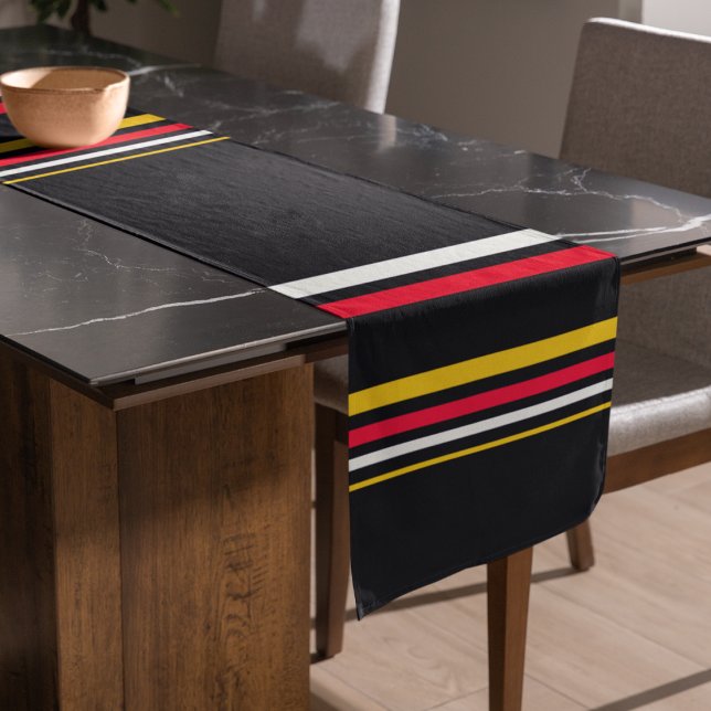 Caminho De Mesa Grande Bandas Uniformes Azuis (table runner)