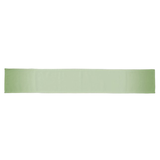 Caminho De Mesa Grande Celadon Verde Jade Sólido (Horizontal)