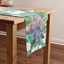 Caminho De Mesa Grande Chic Succulent Floral Cactus