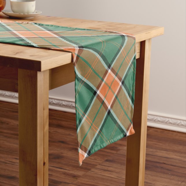 Caminho De Mesa Grande Clan Pollock Tartan Long Mesa Runner (No Local)