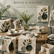 Coleção de Jantar Elegância Botânica