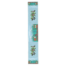 Caminho De Mesa Grande Comboio de Natal no Sky Blue