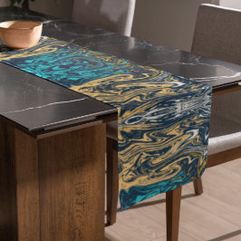 Caminho De Mesa Grande Cor do Azulejo Marble