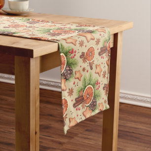 Caminho De Mesa Grande Corredor de mesa de especiarias natalinas