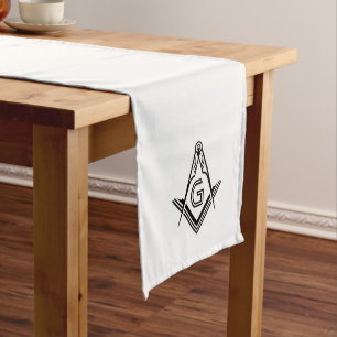 Caminho De Mesa Grande Corredores de Mesa Masonic Ideias de decoração