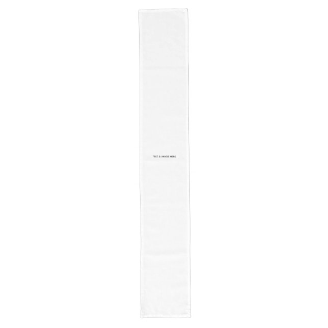 Caminho De Mesa Grande Crie seu próprio branco (Frente)