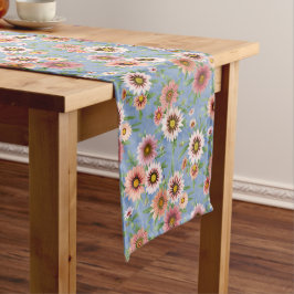 Caminho De Mesa Grande Daisy Floral