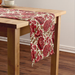 Caminho De Mesa Grande Eterno: Estilo francês Red Farmhouse