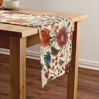 Caminho De Mesa Grande Floral Botânico de outono Moderno