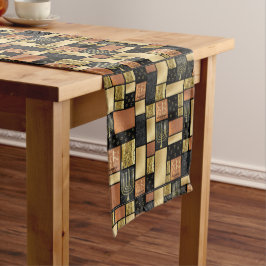 Caminho De Mesa Grande Happy Elegantly Tiled Menorahs