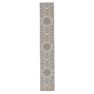 Caminho De Mesa Grande Henna Phownix Fractal Mandala Art Kitchen