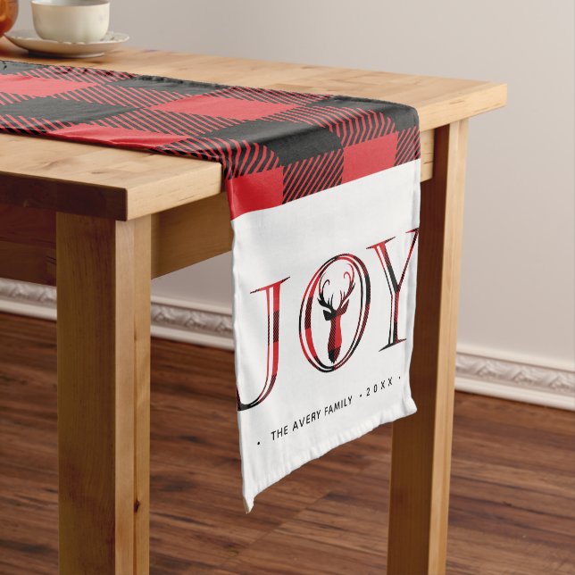Caminho De Mesa Grande Joy Modern Xadrez Personalizada (No Local)