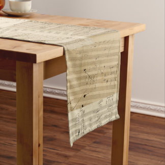 Caminho De Mesa Grande Manuscritos do Musical de Beethoven do olhar dos