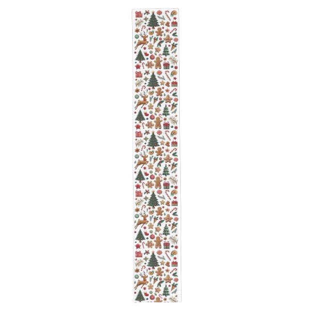 Caminho De Mesa Grande Mesa de Natal divertida (Frente)