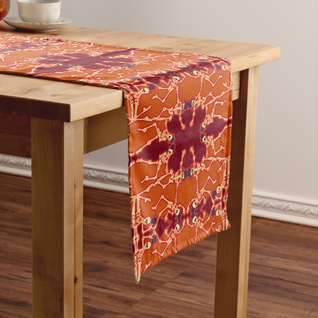 Caminho De Mesa Grande Mesa do Skeletons de Dançar Vibrante (No Local)