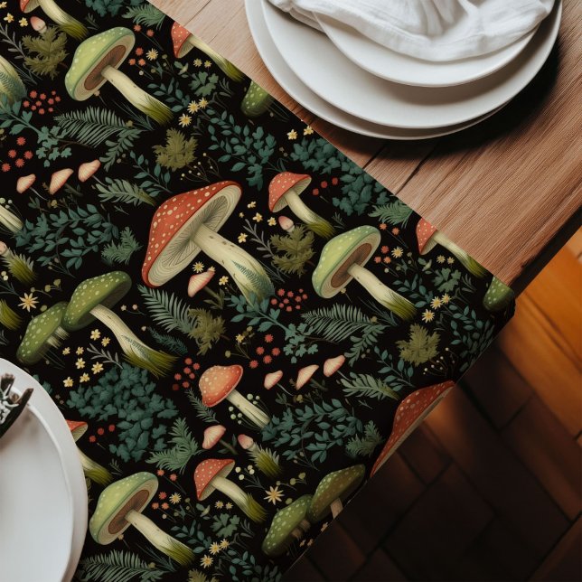 Caminho De Mesa Grande Nature-Inspired Table Runner Cozy Woodland Vibe (Nature-Inspired Table Runner Cozy Woodland Vibe)