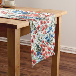 Caminho De Mesa Grande Passeio de Mesa de Papoula de Margarida de Flor Si