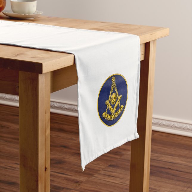 Caminho De Mesa Grande Past Master Freemason Masonry Compass (No Local)