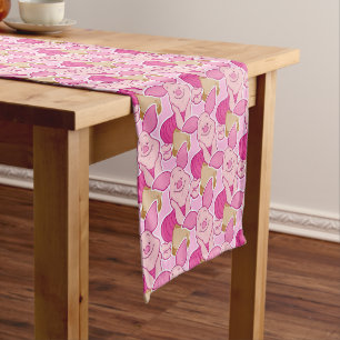 Caminho De Mesa Grande Piglet Long Table Runner não é uma tradução, uma p